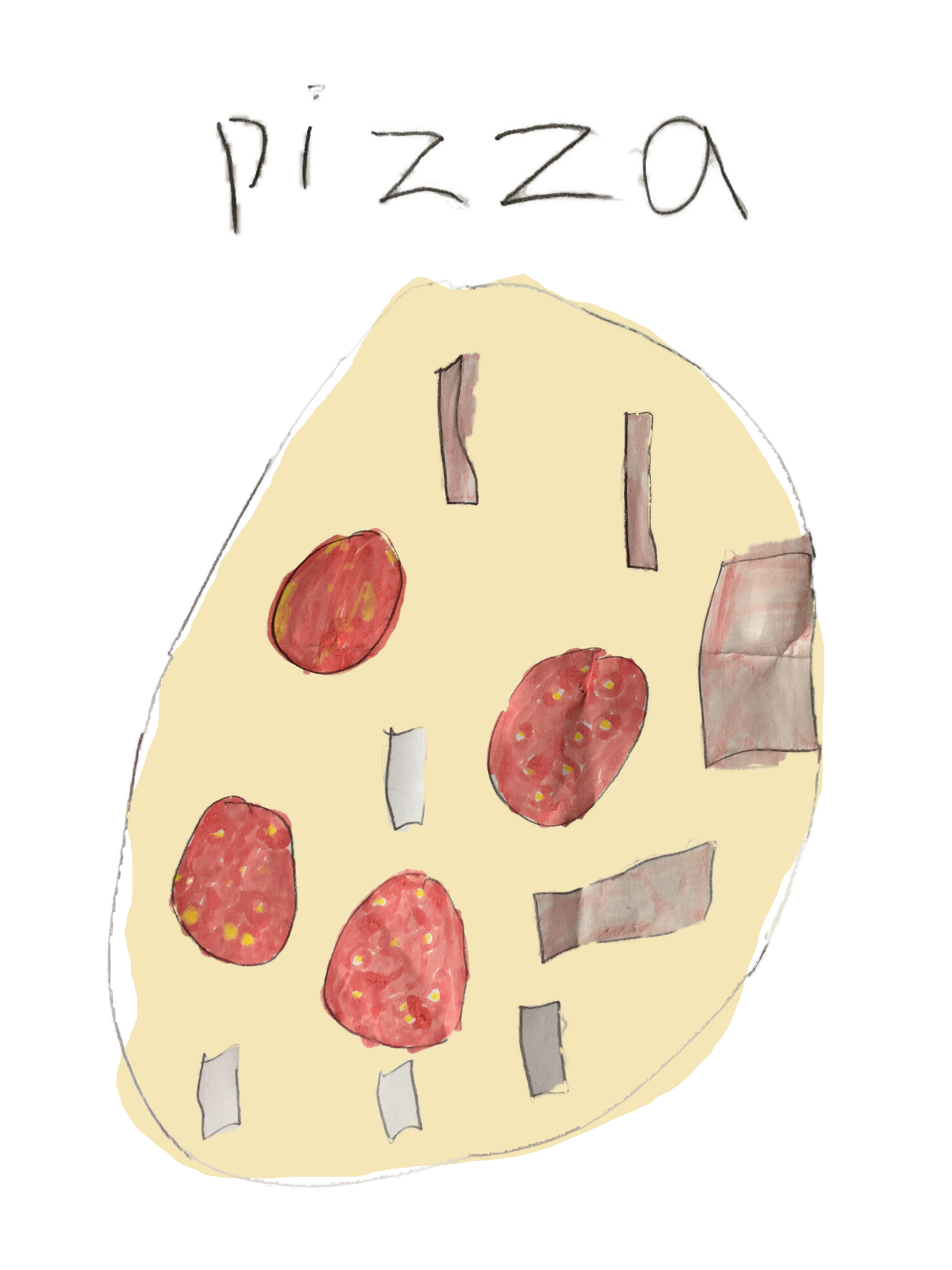 Pizza Drawing
