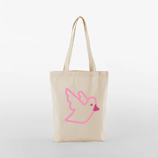 Totebag med BIRDY
