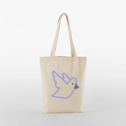 Totebag med BIRDY