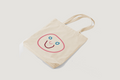 Totebag m/bund i kraftig bomuld